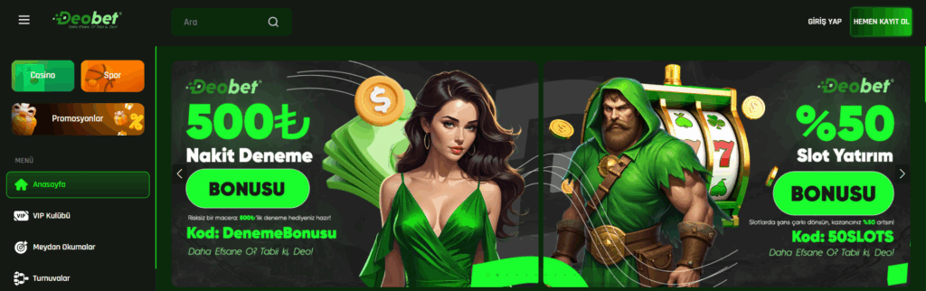 deobet giriş